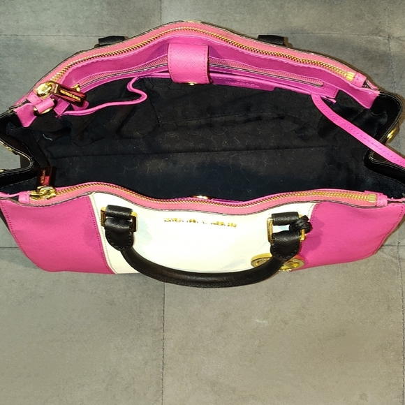 MICHAEL Michael Kors Sutton Large Center Stripe Dressy Tote - Picture 6 of 14